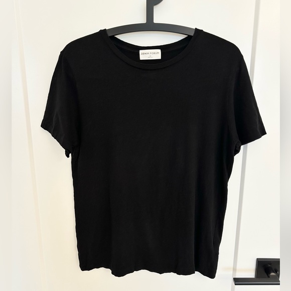 NWOT Aritzia Denim Forum Yoko Classic Tee - Picture 5 of 5